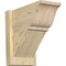 Ekena Millwork Traditional Traditional Rough Sawn Outlooker, Douglas Fir, 8"W x 14"D x 14"H OUT08X14X14TRA01RDF - alternate 1